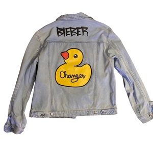 H&M Divided x Justin Bieber Denim Jacket